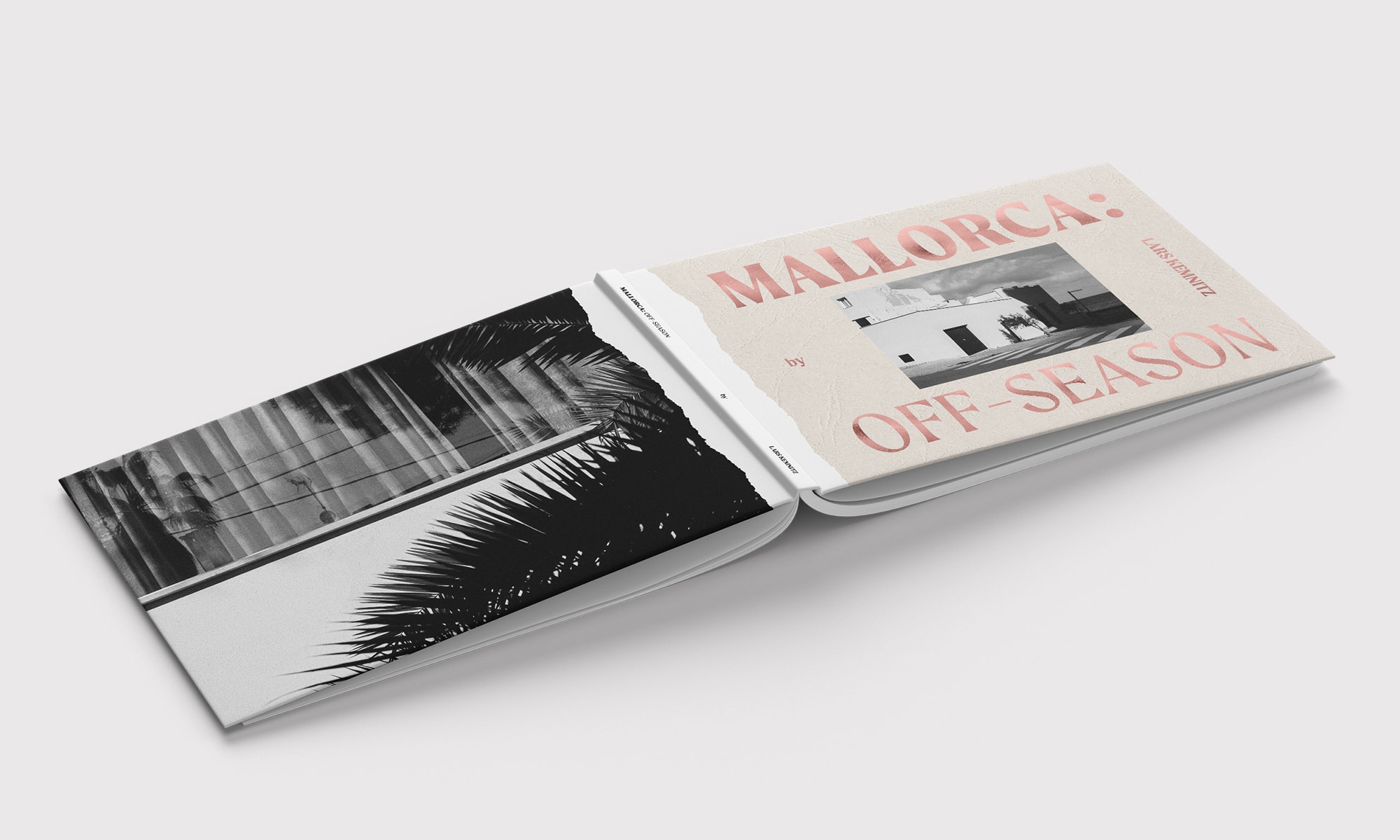 Mallorca: Off-Season Book Mockup