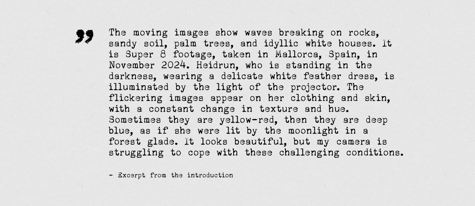 Projection Zine