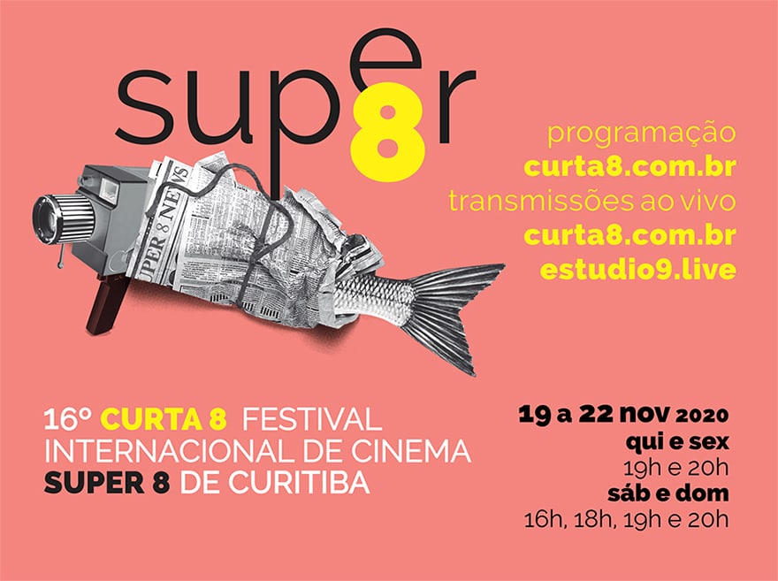 16th Curta 8 Festival Internacional de Cinema Super 8 de Curitiba, November 2020 in Curitiba, Brazil